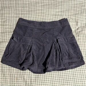 Wild Fable Navy Corduroy Skort